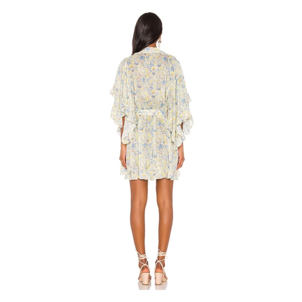 Mes Demoiselles Yellow Floral Mini Dress - Picture 3 of 6